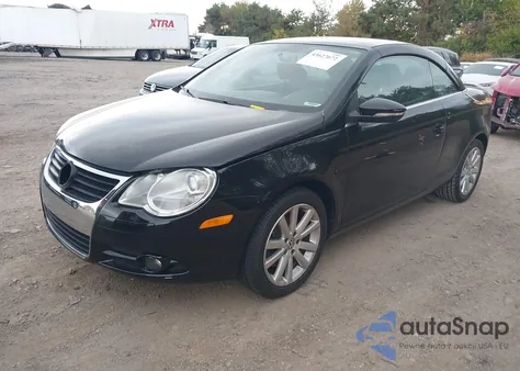 2011 Volkswagen Eos Komfort z USA, uszkodzony, nr VIN WVWBW7AH1BV004441